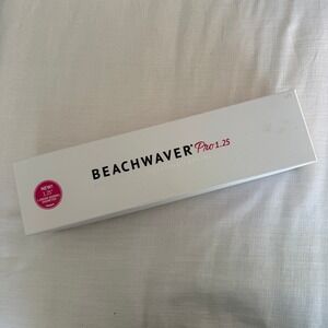 Beachwaver Pro 1.25 Professional Rotating Curling Iron Silver